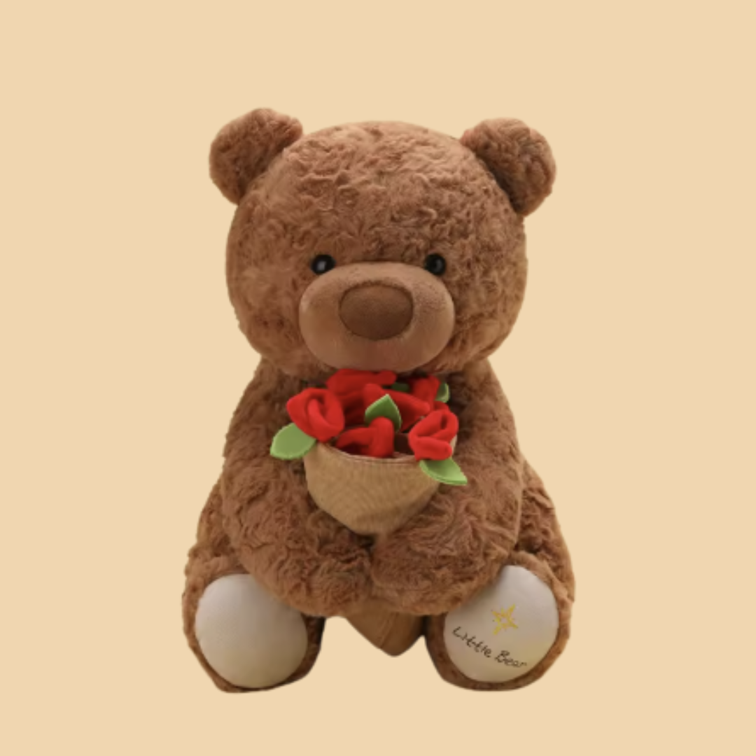 BloomBear™ – Convertible Teddy with Flower Bouquet