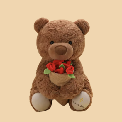 BloomBear™ – Convertible Teddy with Flower Bouquet