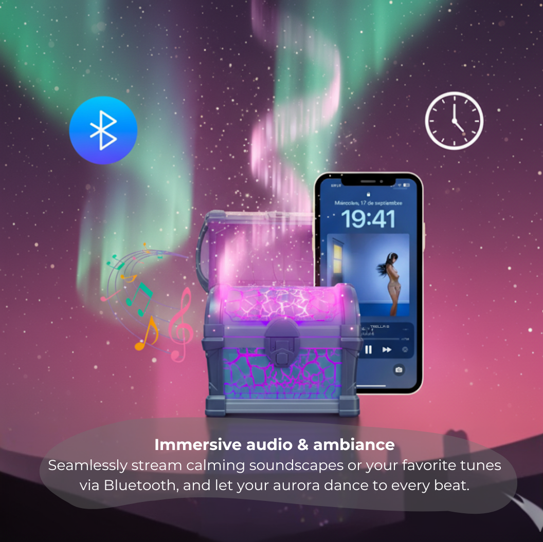 Aurora Borealis Magic Chest