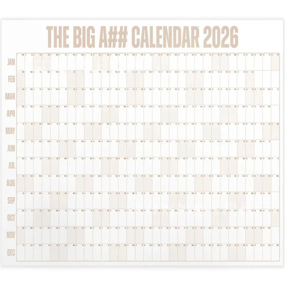 WishList™ The Big A## Calendar
