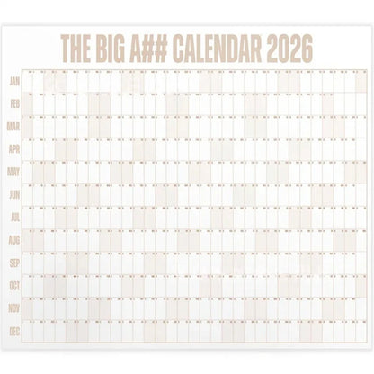 WishList™ The Big A## Calendar
