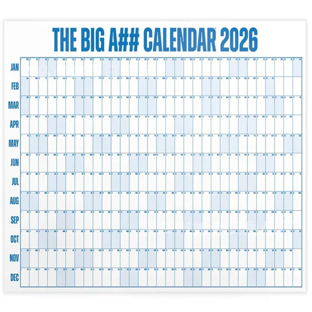 WishList™ The Big A## Calendar