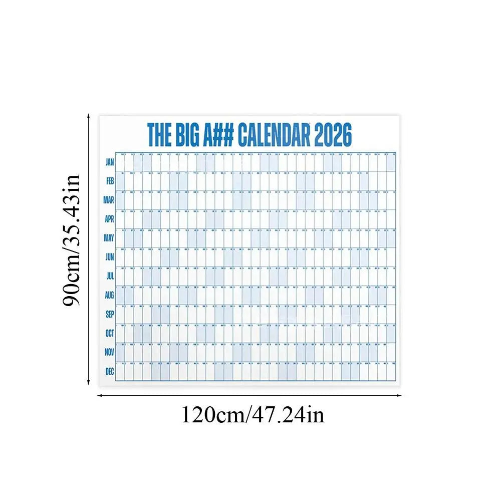 WishList™ The Big A## Calendar