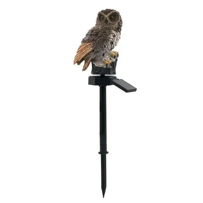 Solar Owl Garden Light